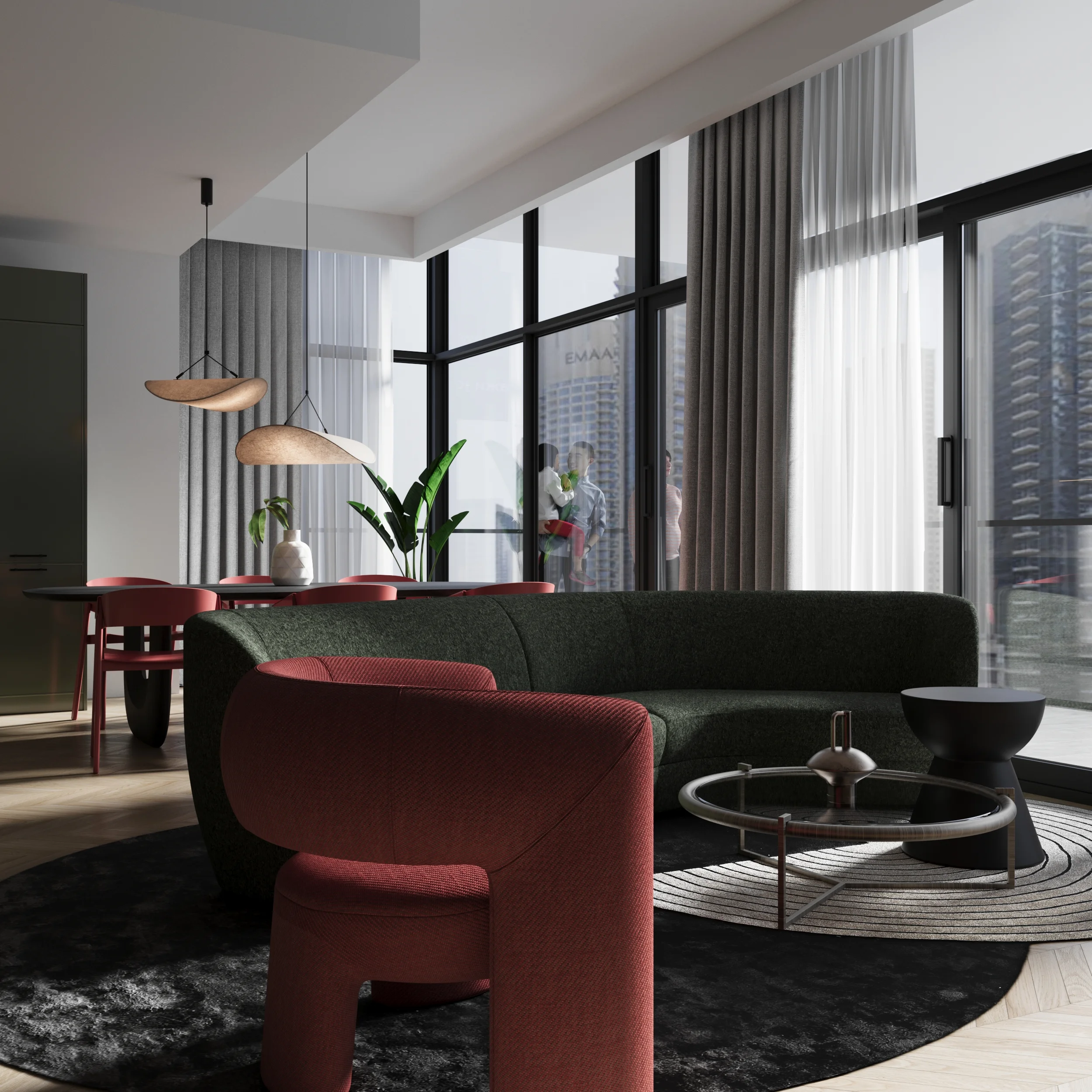 Marina Shores Dubai Marina bedroom